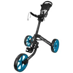 FastFold Mission 5.0 Trolley - Aqua Wheels -Golf gear Sales Store 2zafmuy1qme