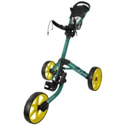 FastFold Mission 5.0 Trolley - Yellow Wheels -Golf gear Sales Store 34fuefpg3c1