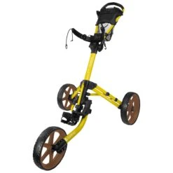 FastFold Mission 5.0 Trolley - Gold Wheels -Golf gear Sales Store 3pgjbff2jxf