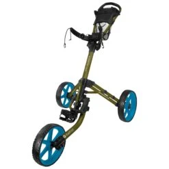 FastFold Mission 5.0 Trolley - Aqua Wheels -Golf gear Sales Store ance1w4z1xa