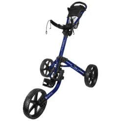 FastFold Mission 5.0 Trolley - Black Wheels -Golf gear Sales Store ddmg1s3avhp
