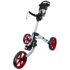 FastFold Mission 5.0 Trolley - Red Wheels -Golf gear Sales Store dpapzagvt0g