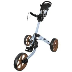 FastFold Mission 5.0 Trolley - Gold Wheels -Golf gear Sales Store ejp1jdcrt53