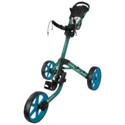 FastFold Mission 5.0 Trolley - Aqua Wheels -Golf gear Sales Store nxjwvwfqhrm
