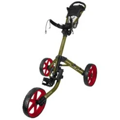 FastFold Mission 5.0 Trolley - Red Wheels -Golf gear Sales Store psov3h0xtuu