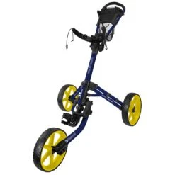FastFold Mission 5.0 Trolley - Yellow Wheels -Golf gear Sales Store qu50ppi13ux