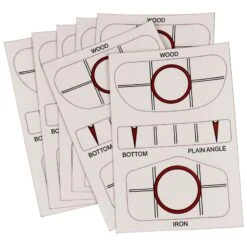 Masters Golf Club Impact Tape - Stickers (10 Stickers) -Golf gear Sales Store sbdm2k1hof4