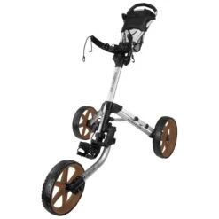 FastFold Mission 5.0 Trolley - Gold Wheels -Golf gear Sales Store wn2jimoqn0k