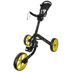 FastFold Mission 5.0 Trolley - Yellow Wheels -Golf gear Sales Store wutd1lu4yh5
