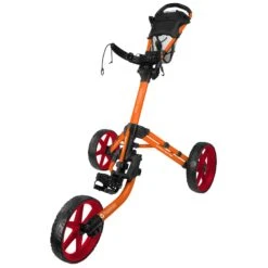 FastFold Mission 5.0 Trolley - Red Wheels -Golf gear Sales Store xsav5y3hg12